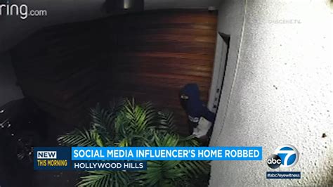 Social media influencer says he was targeted in violent Hollywood Hills home invasion